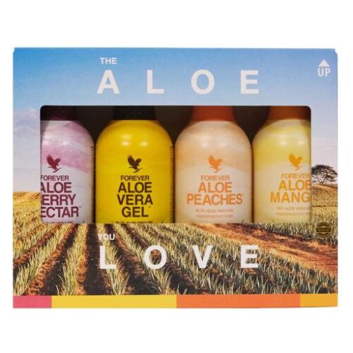4-Pack Mix Forever Aloe Vera Gel™