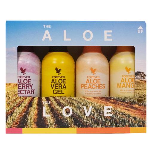 4-Pack Mix Forever Aloe Vera Gel™